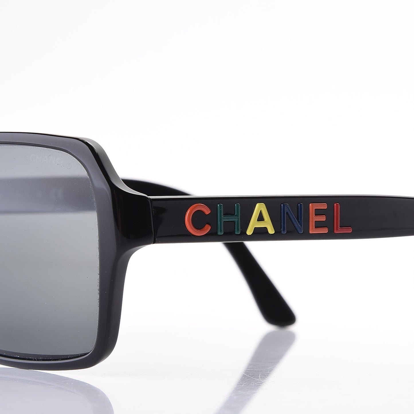 Acetate Logo Sunglasses 5139 Black Multicolor