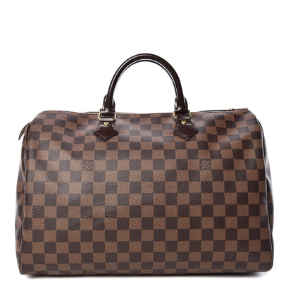 Louis Vuitton Damier Ebene Speedy 35 1 of 14