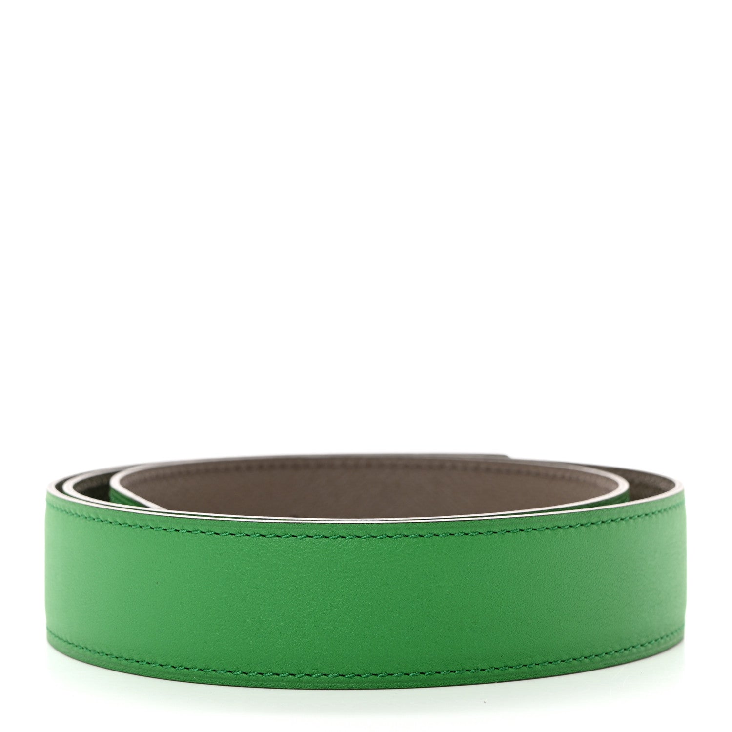 Hermes Epsom Swift 32mm Belt Strap 85 34 Bambou Etain 3 of 9