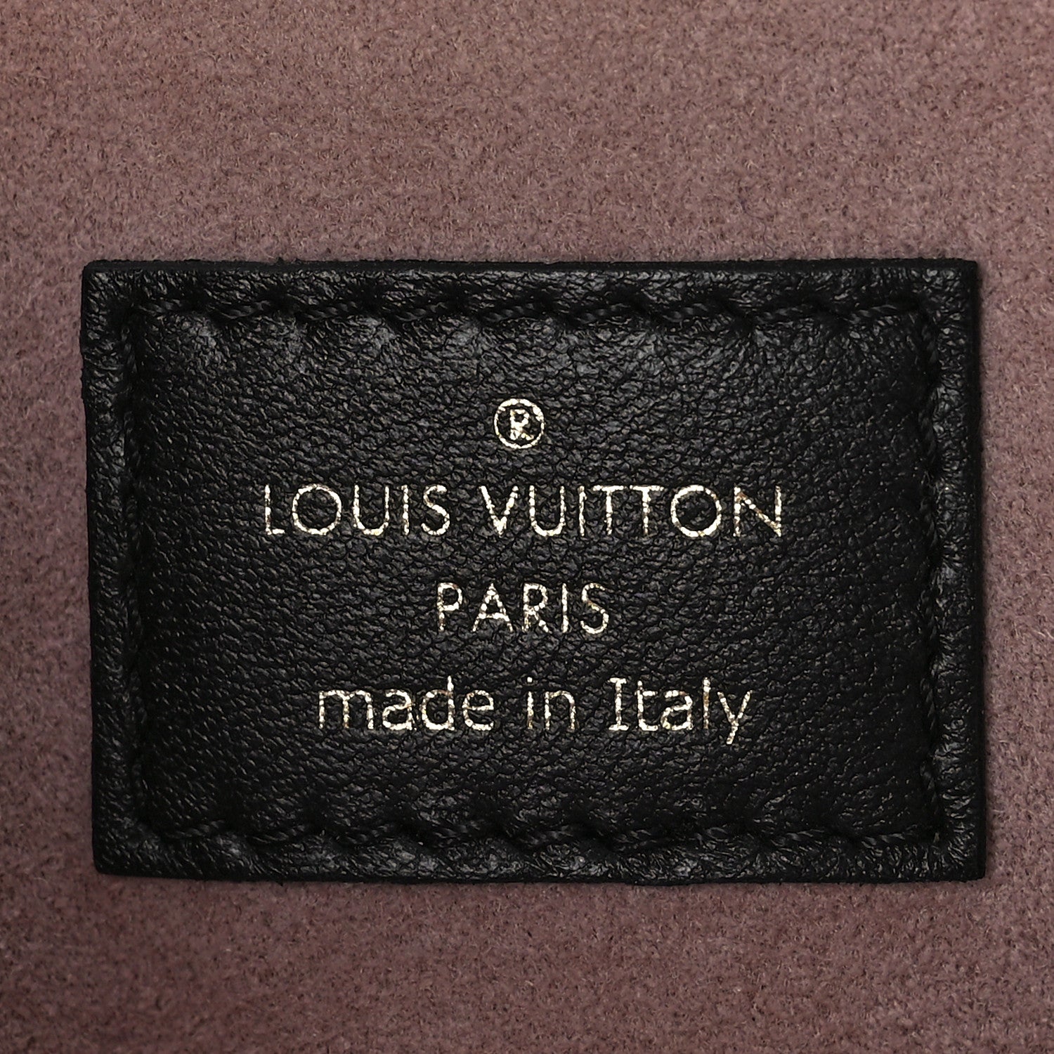 Louis Vuitton Lambskin Embossed Monogram Coussin PM Black 5 of 9
