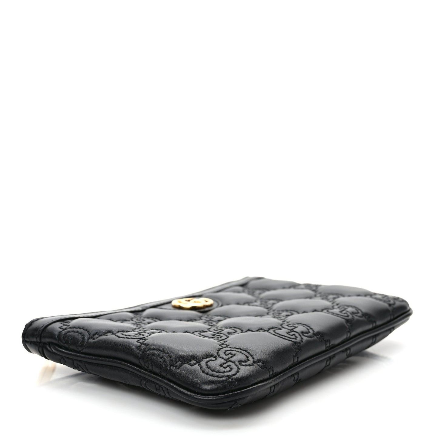 Calfskin GG Matelasse Utility Belt Bag 110 44 Black
