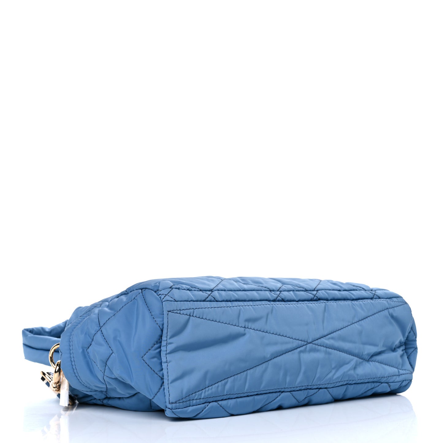 Nylon Quilted Small Weekender Bag Blue Heaven