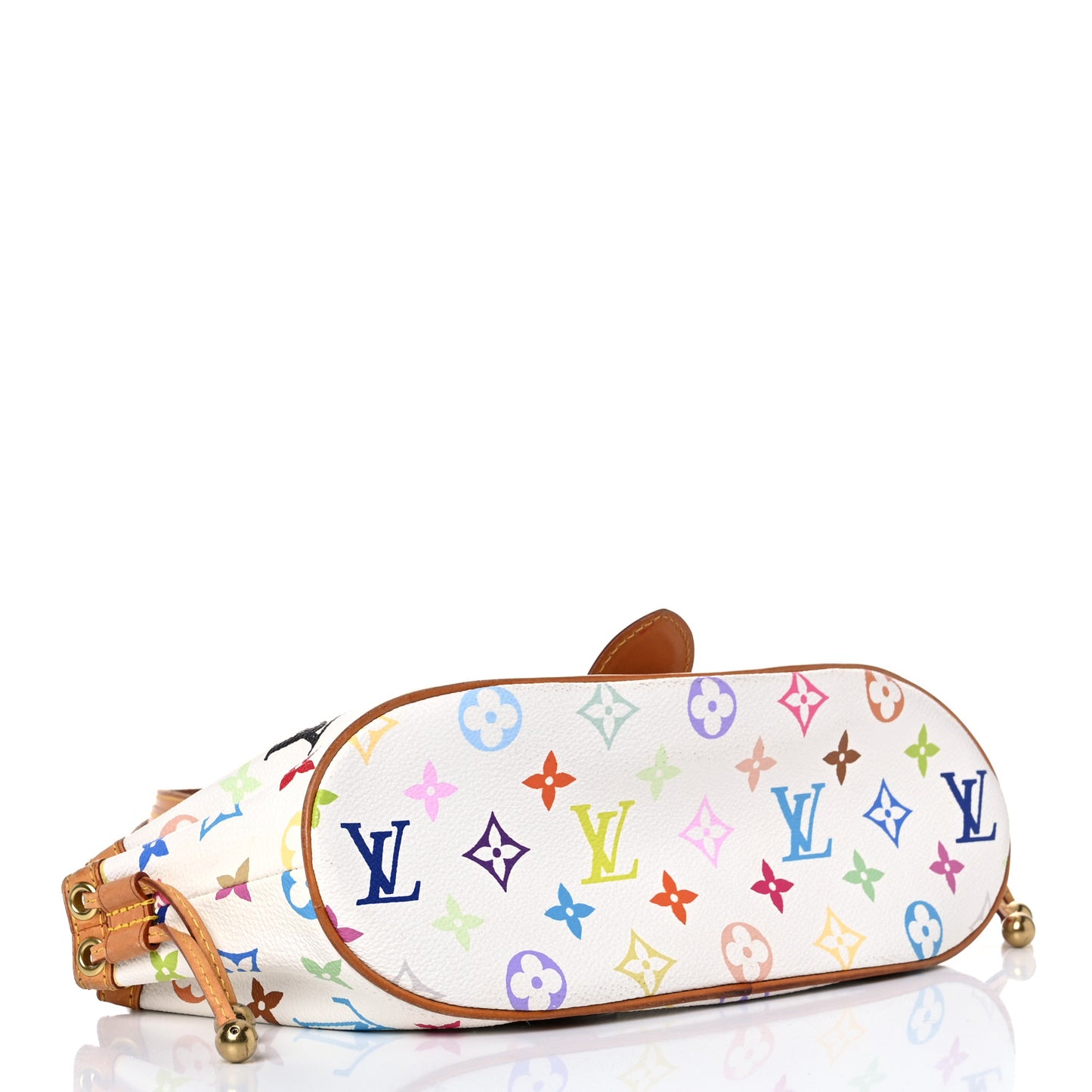 Monogram Multicolor Theda GM White