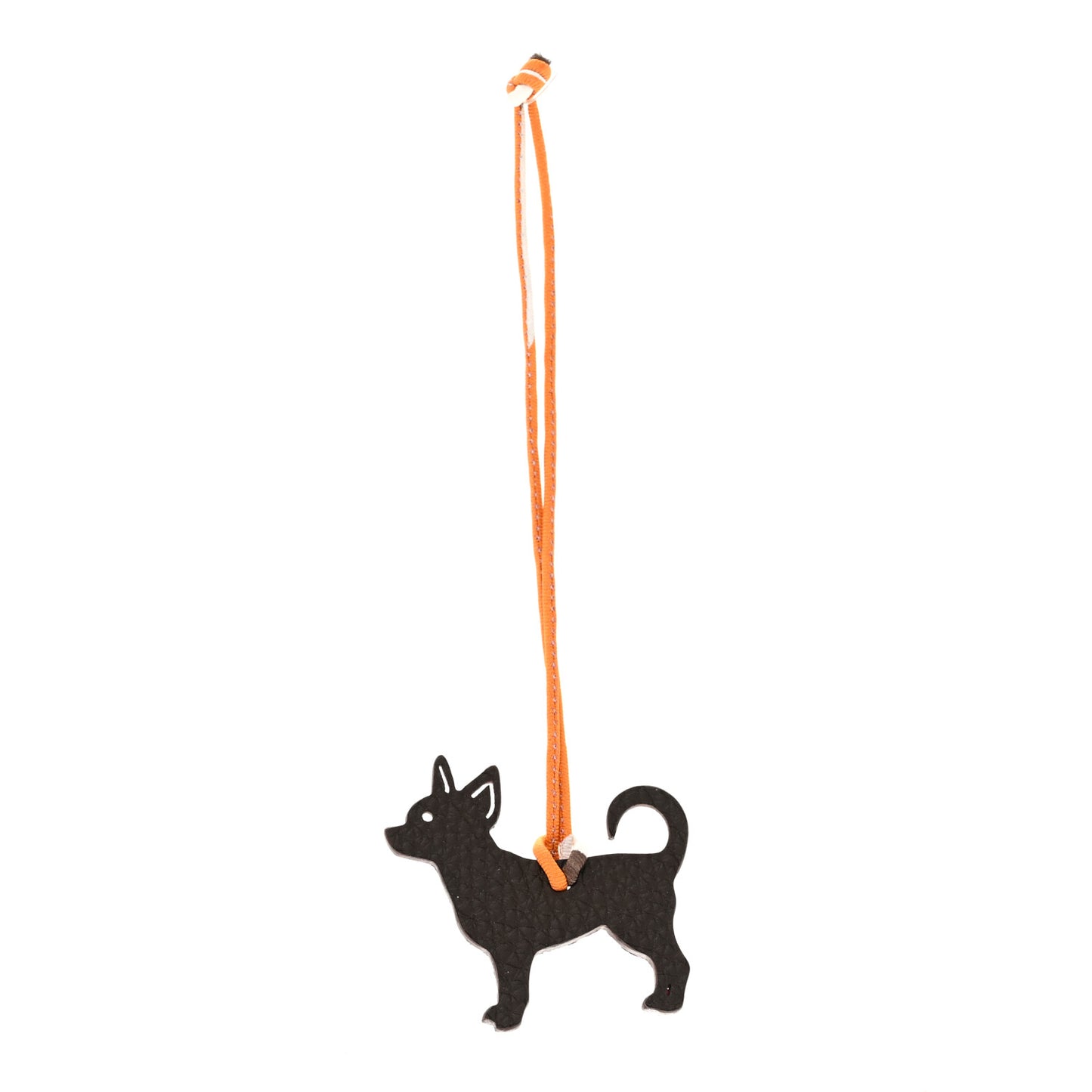 Togo Chevre Petit H Chihuahua Bag Charm