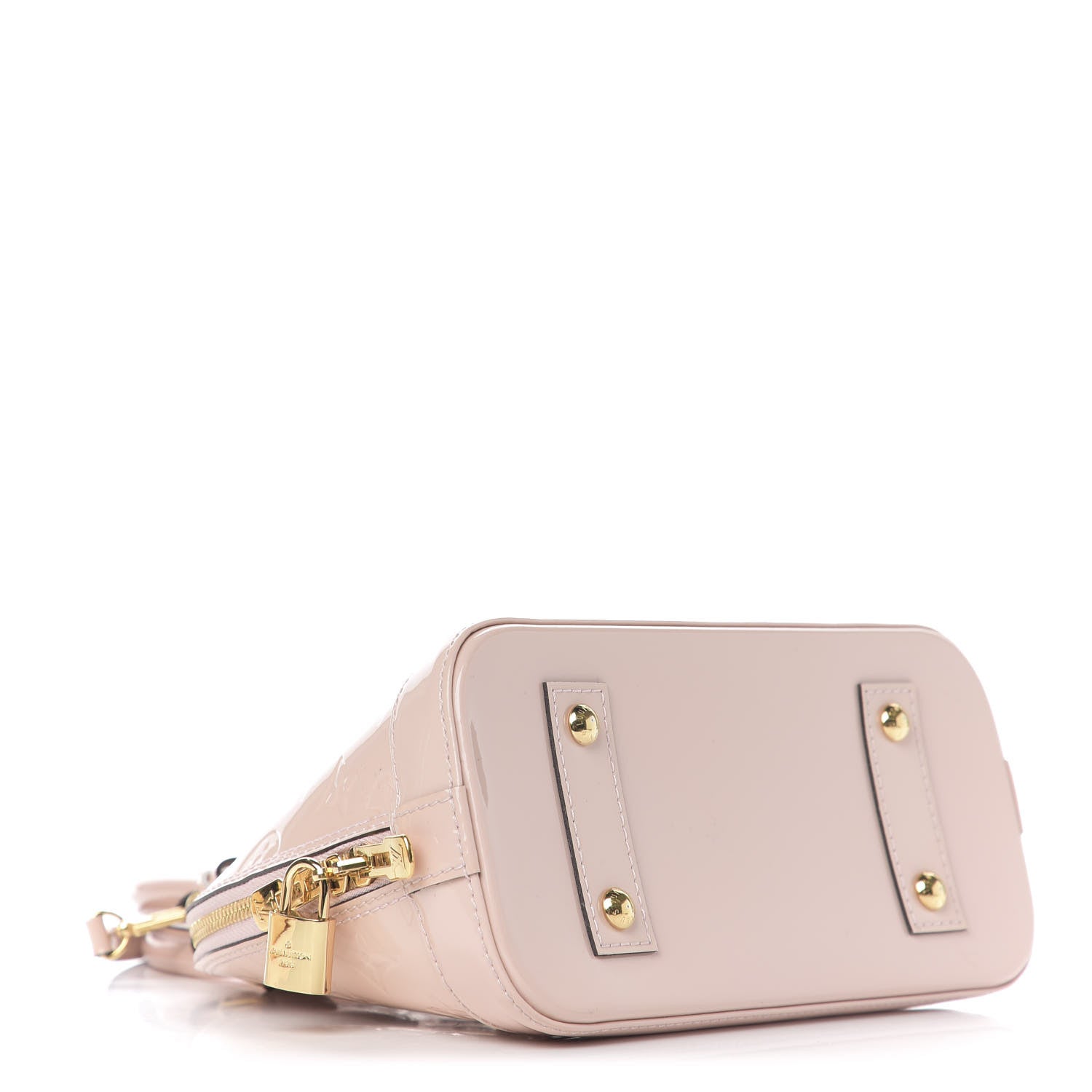 Louis Vuitton Vernis Alma BB Rose Ballerine 5 of 11