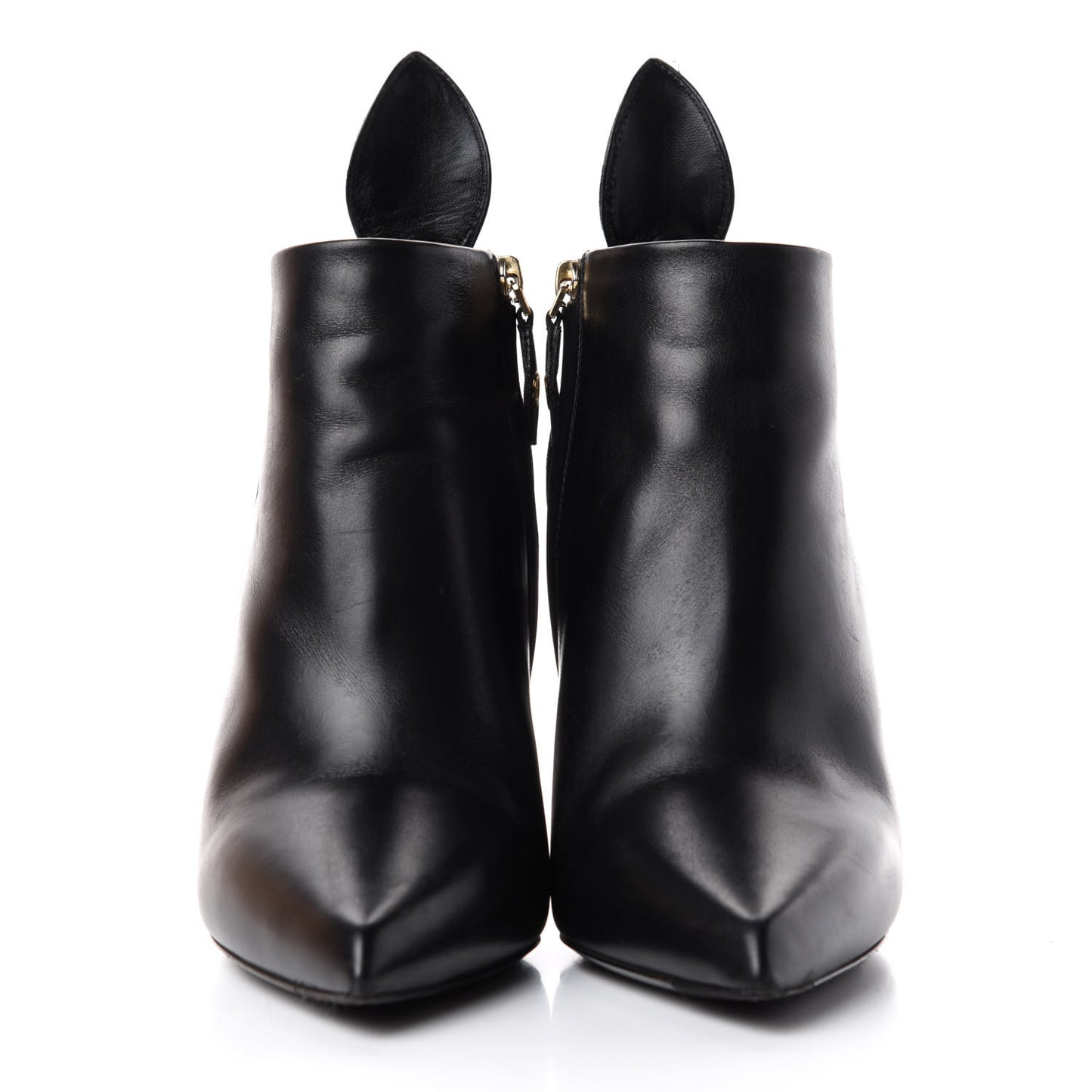 Calfskin Monogram Rodeo Queen Low Ankle Boots 39.5 Black