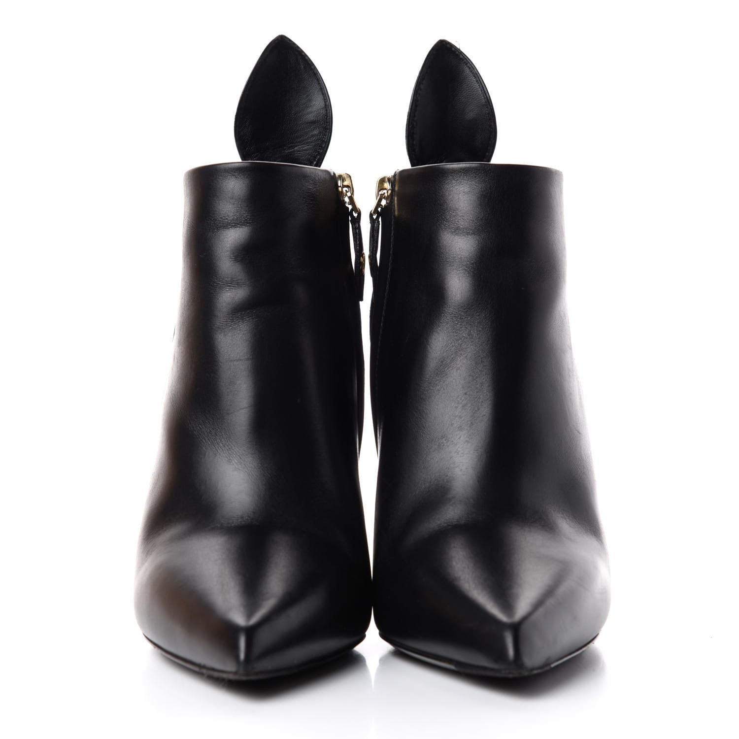 Louis Vuitton Calfskin Monogram Rodeo Queen Low Ankle Boots 39.5 Black 2 of 10