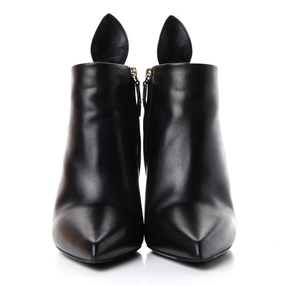 Louis Vuitton Calfskin Monogram Rodeo Queen Low Ankle Boots 39.5 Black 2 of 10