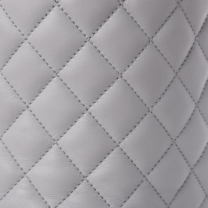 Chanel Calfskin Quilted Large Urban Spirit Backpack Grey 18 of 25
