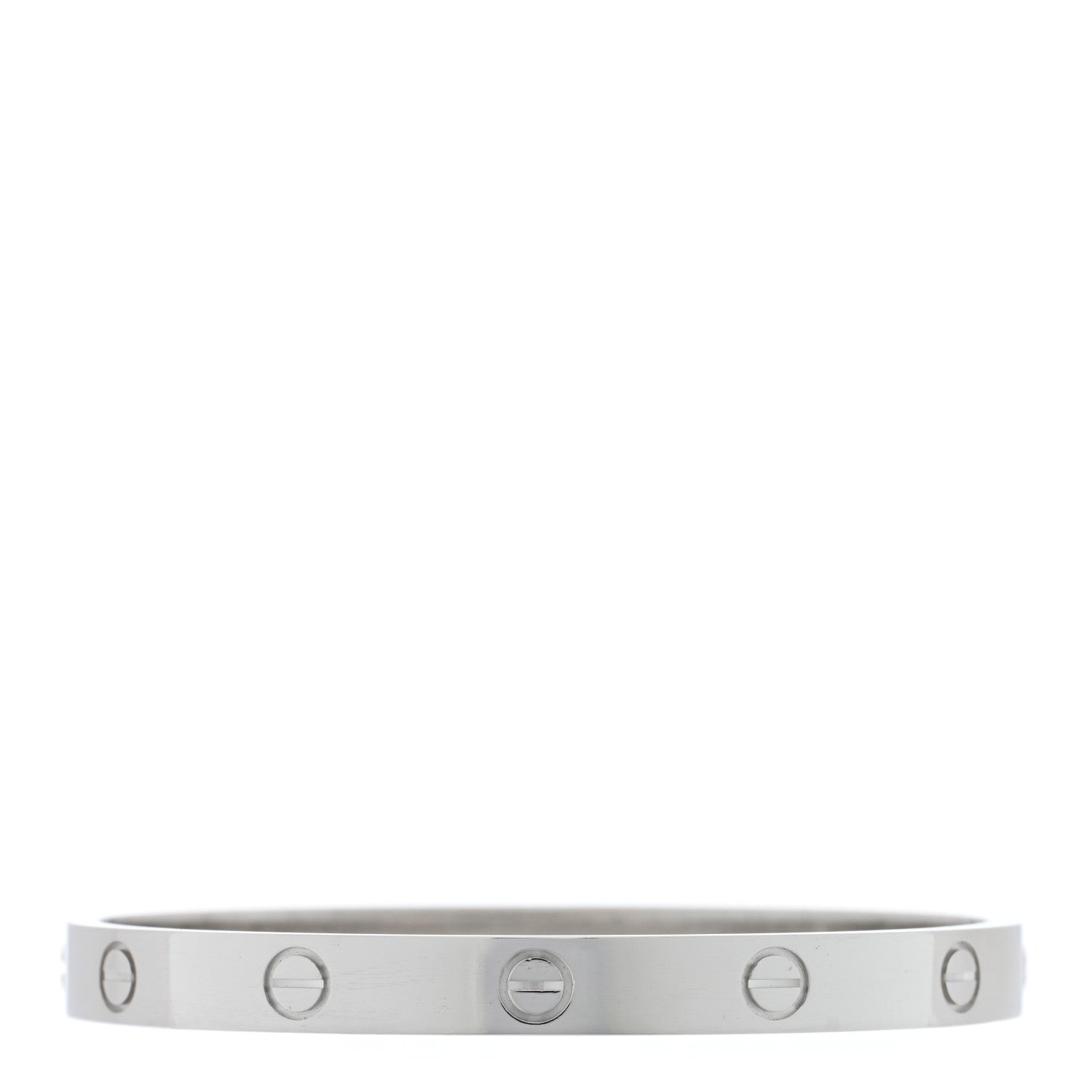 Cartier Platinum LOVE Bracelet 17 2 of 7