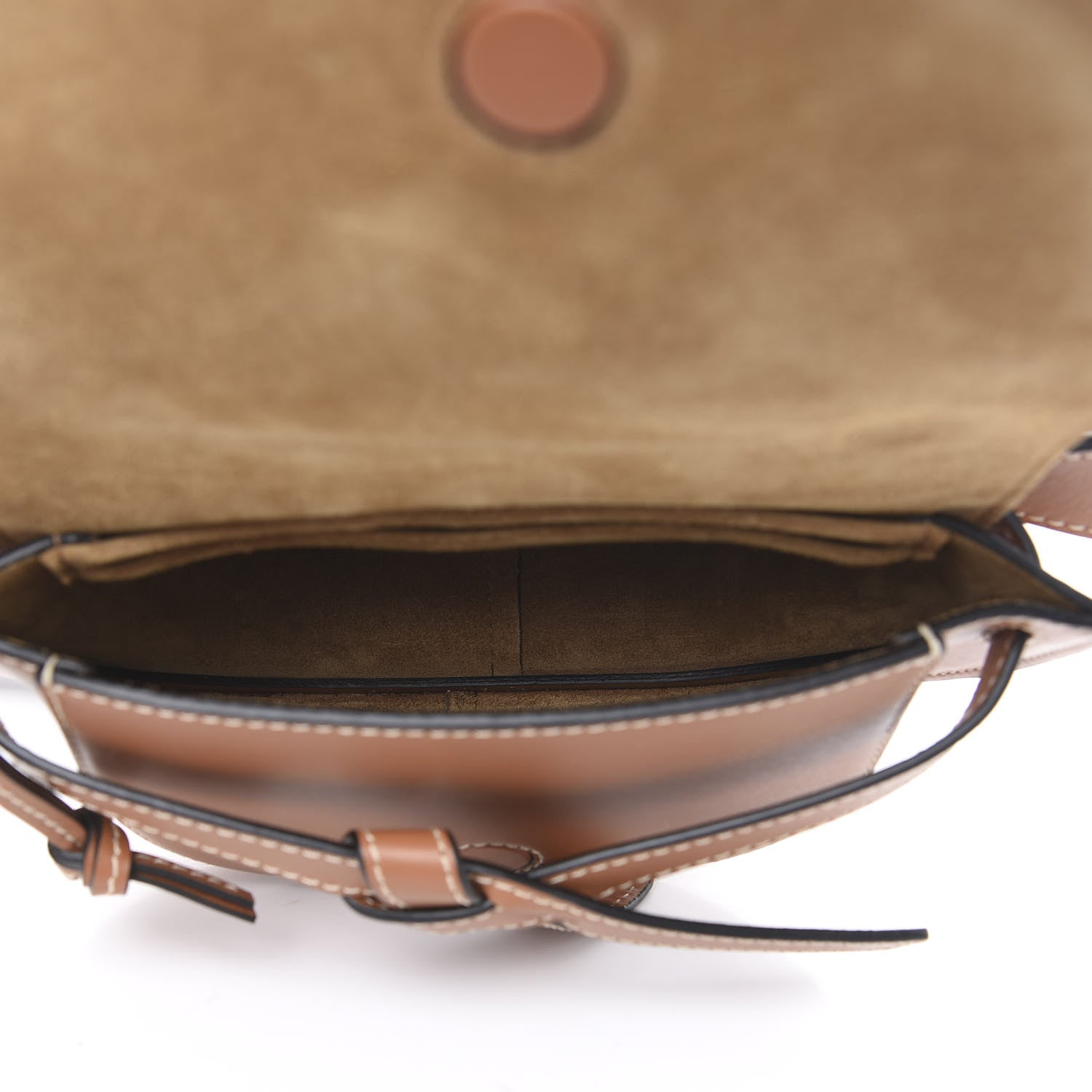 Loewe Calfskin Mini Gate Belt Bag Tan 4 of 8