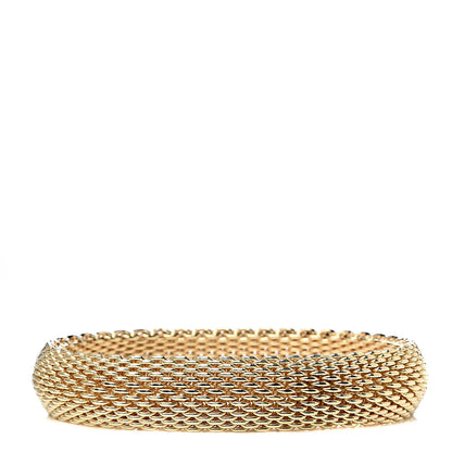 Tiffany 18K Yellow Gold Somerset Bangle Bracelet 3 of 4