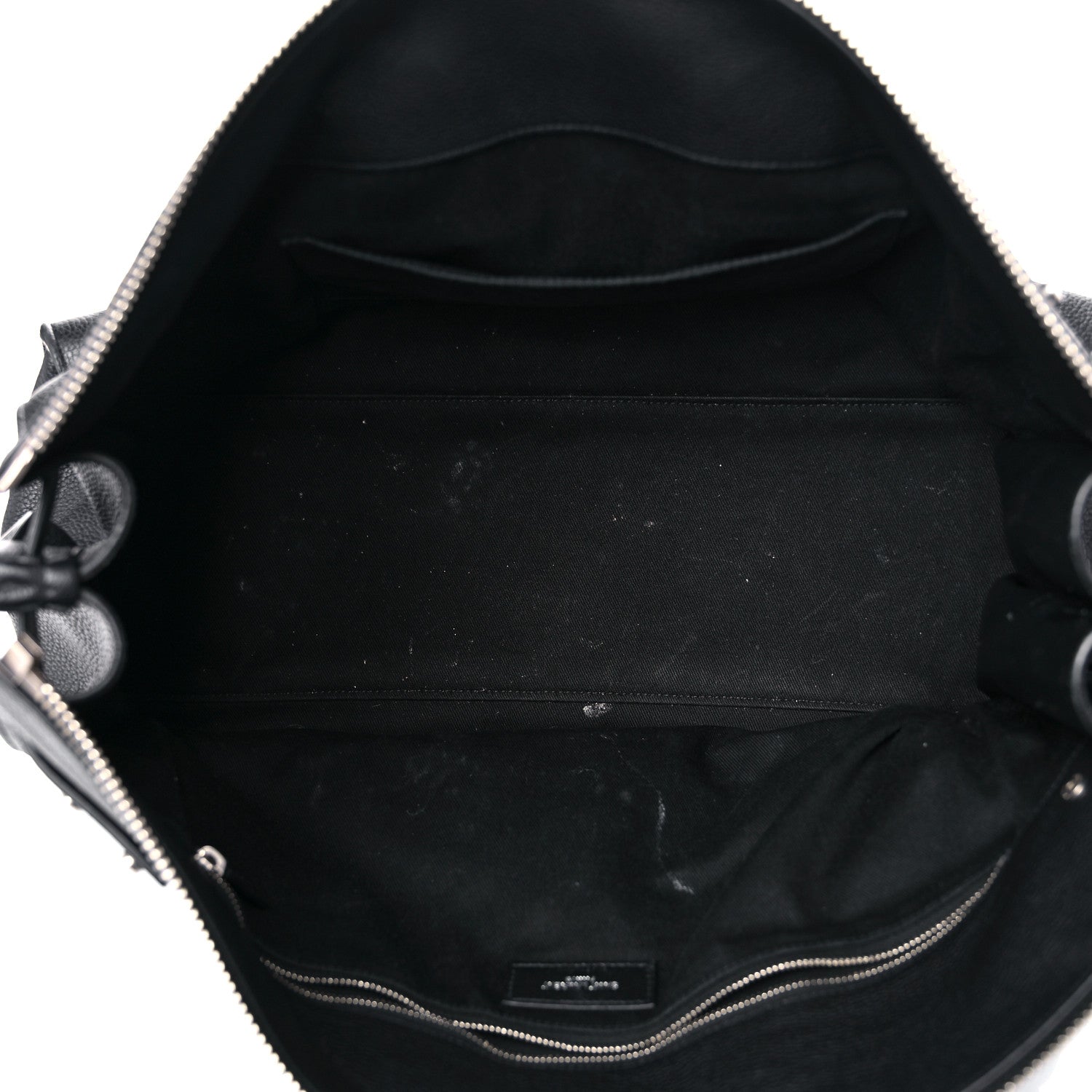 Saint Laurent Grained Calfskin Medium Souple Sac De Jour Duffle Black 5 of 19