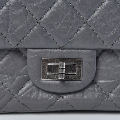 Chanel Aged Calfskin Quilted 2.55 Reissue 226 Flap Dark Grey 8 of 11
