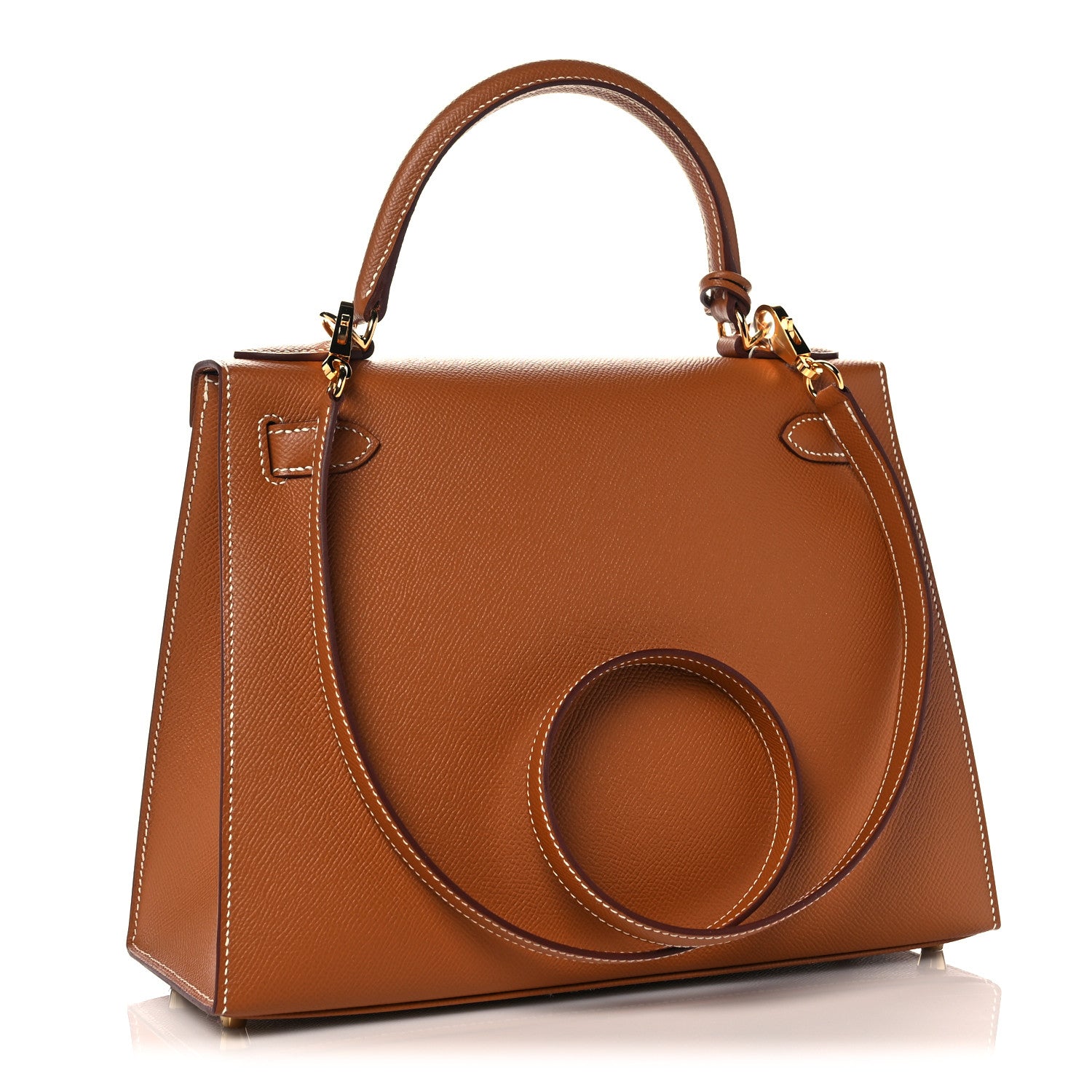 Hermes Epsom Kelly Sellier 28 Gold 3 of 11