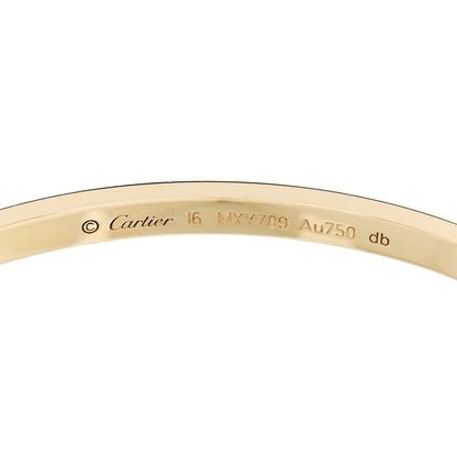 Cartier 18K Yellow Gold Small LOVE Bracelet 16 5 of 6
