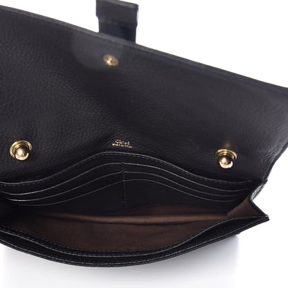 Chloe Calfskin Aurore Wallet on Chain Black 5 of 10