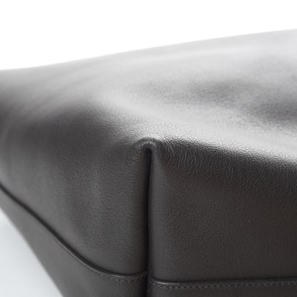 Saint Laurent Calfskin Large Shopping Tote Coal 13 of 15