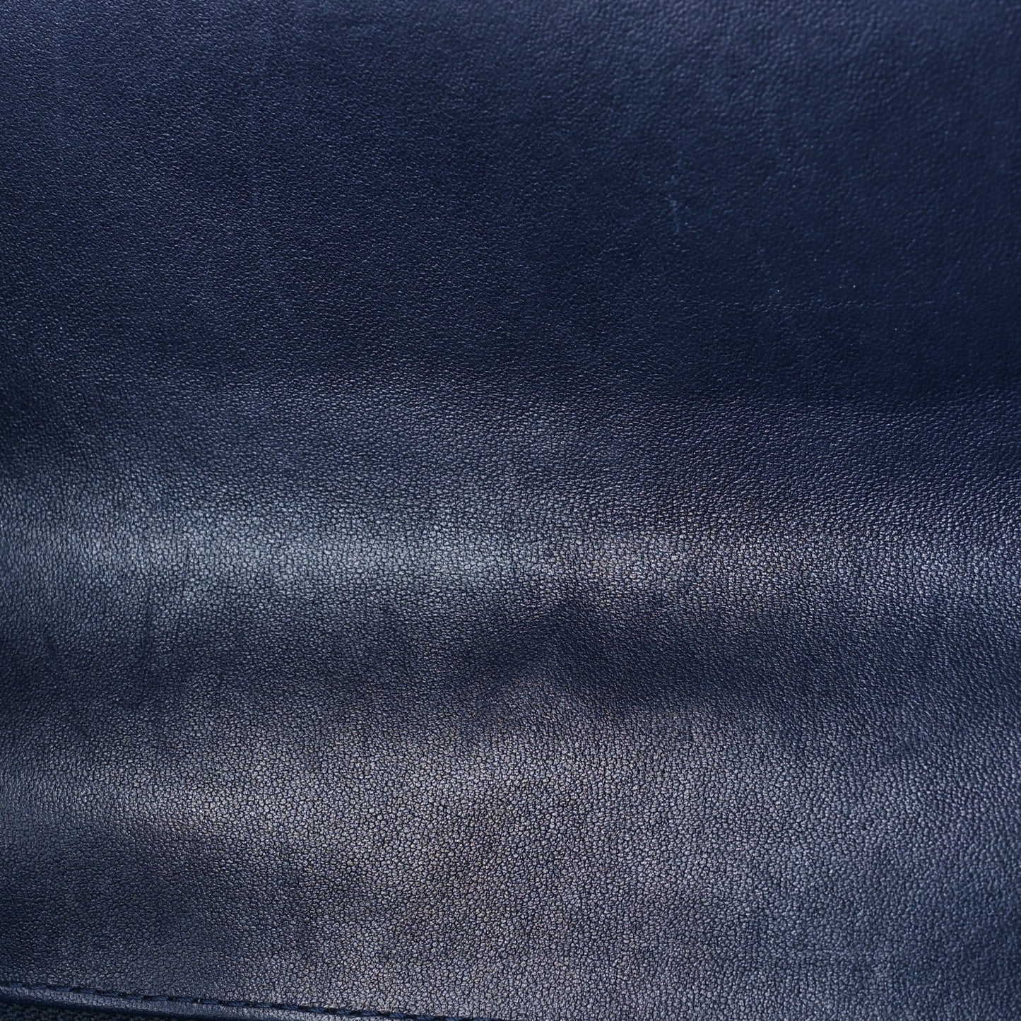 Lambskin Quilted New Medium Boy Flap Dark Navy Blue