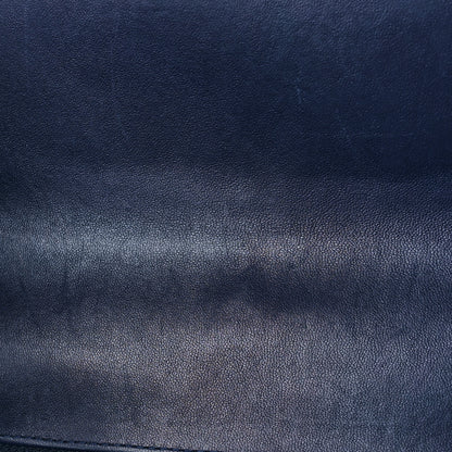 Chanel Lambskin Quilted New Medium Boy Flap Dark Navy Blue 14 of 16