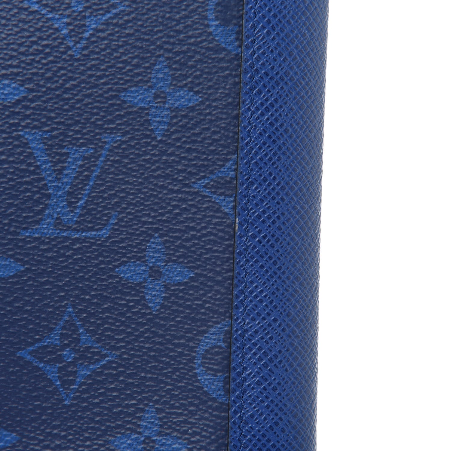 Louis Vuitton Taigarama Vertical Zippy Wallet Cobalt 7 of 7