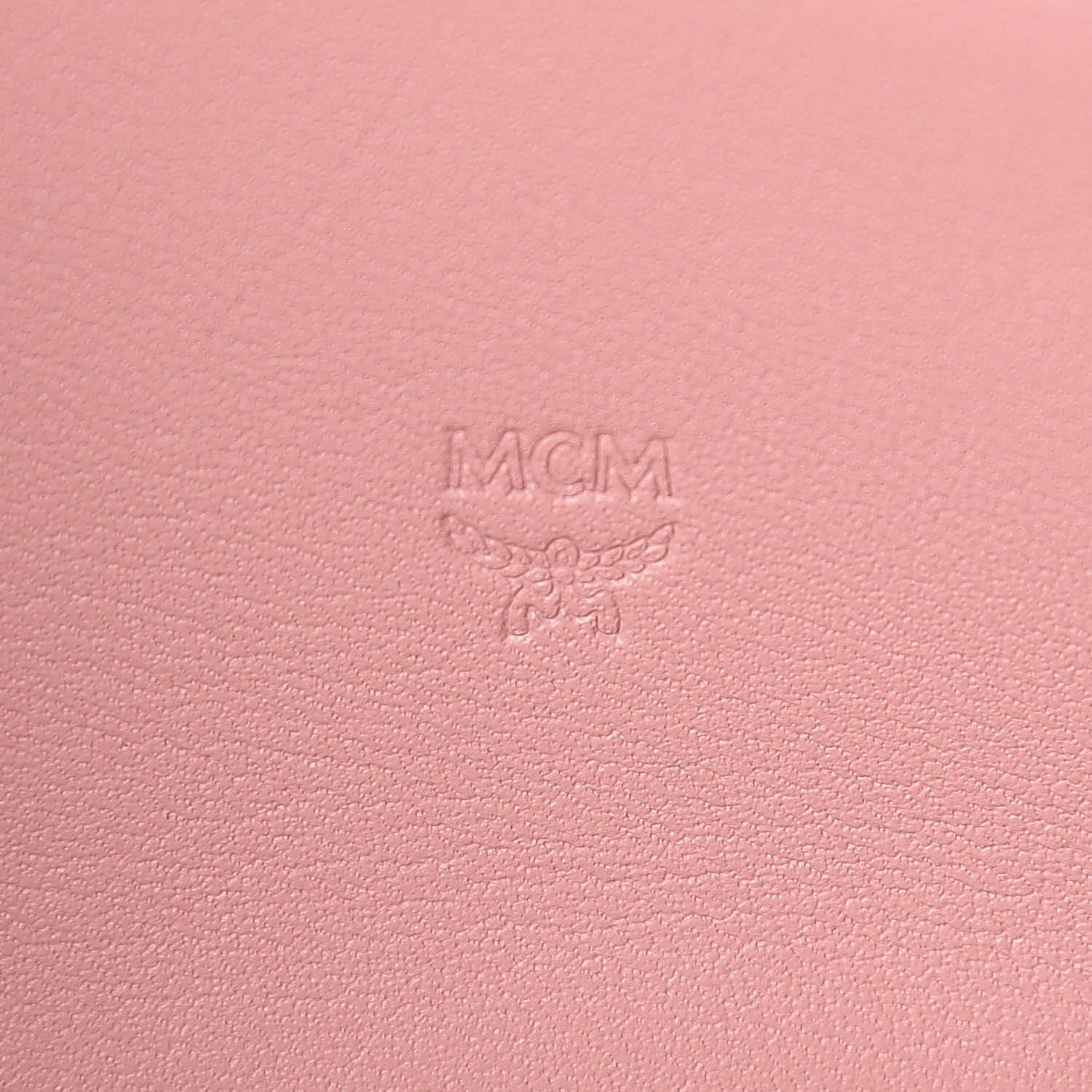 MCM Visetos Large Zip Around Wallet Pink 6 of 15