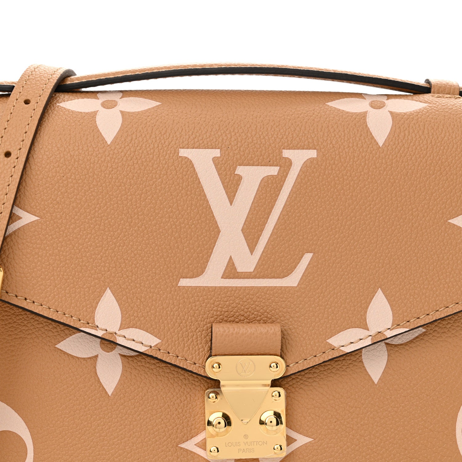 Louis Vuitton Empreinte Monogram Giant Pochette Metis Arizona Beige 7 of 9