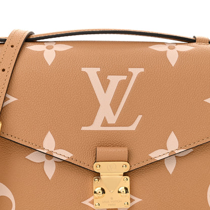 Louis Vuitton Empreinte Monogram Giant Pochette Metis Arizona Beige 7 of 9