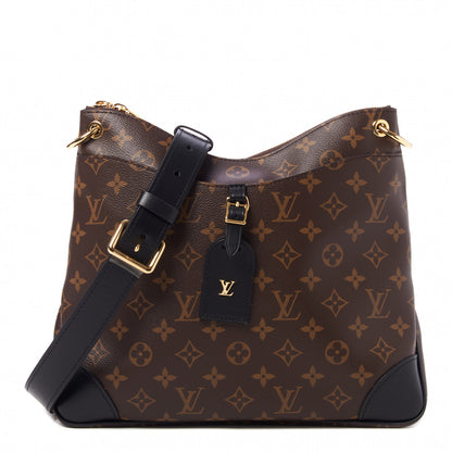 Louis Vuitton Monogram Odeon MM Black 1 of 8