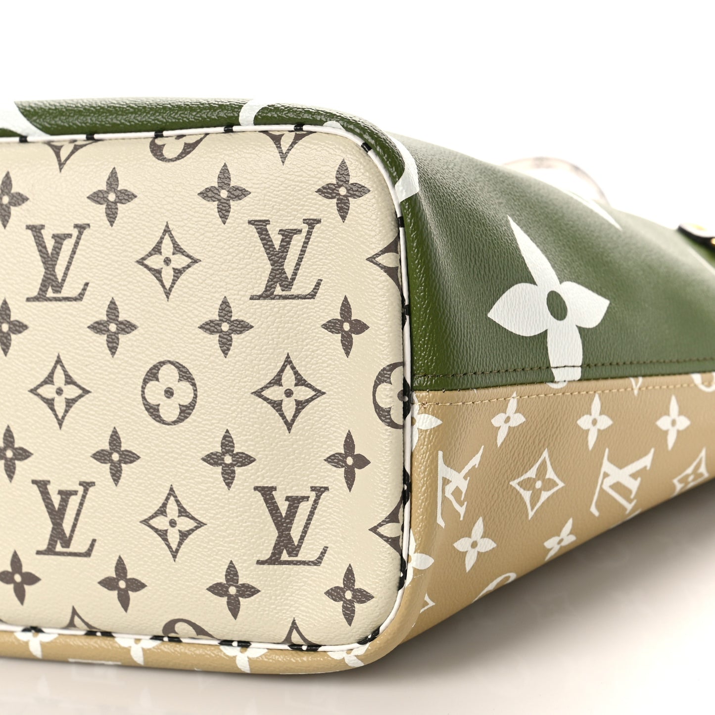 Monogram Giant Neverfull MM Kaki