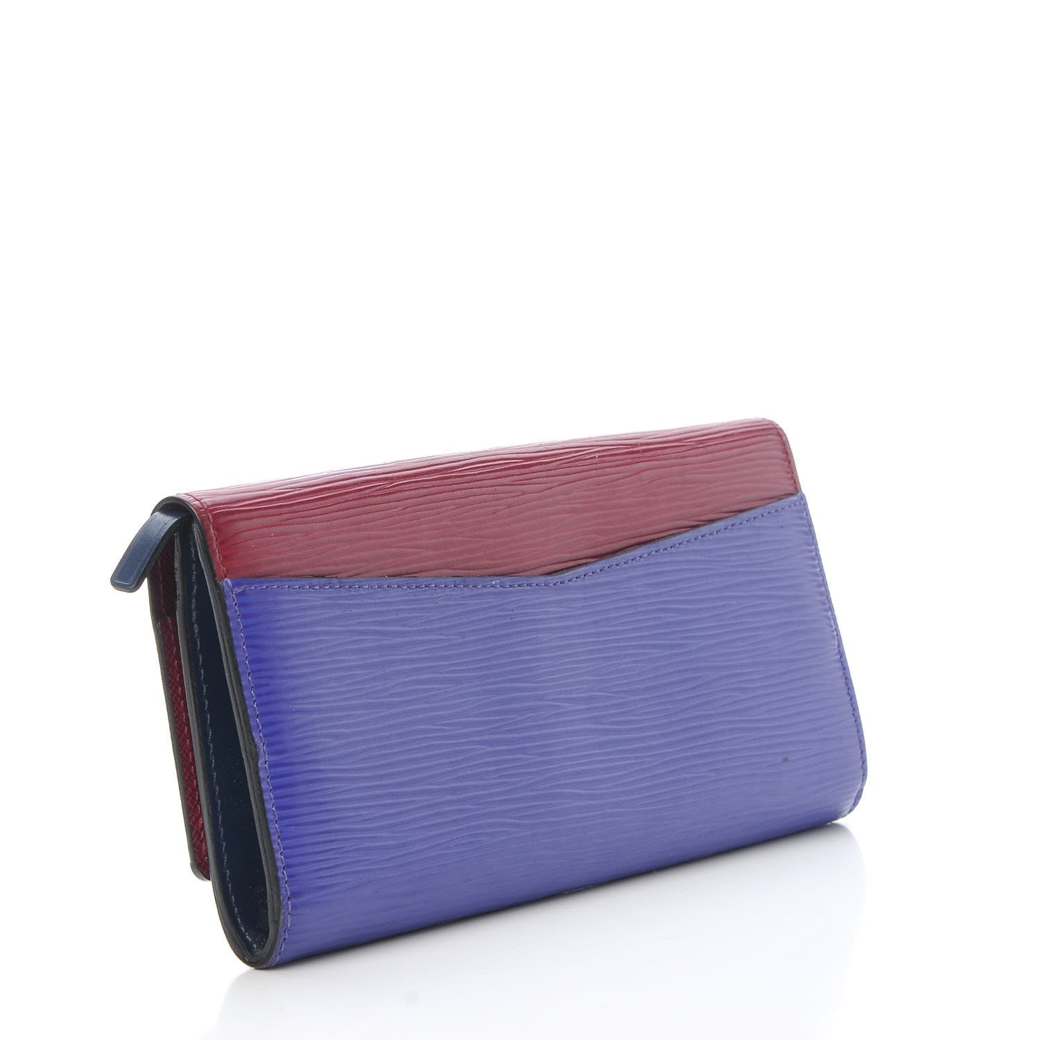 Louis Vuitton Epi Flore Tri-Color Wallet Fuchsia 3 of 7