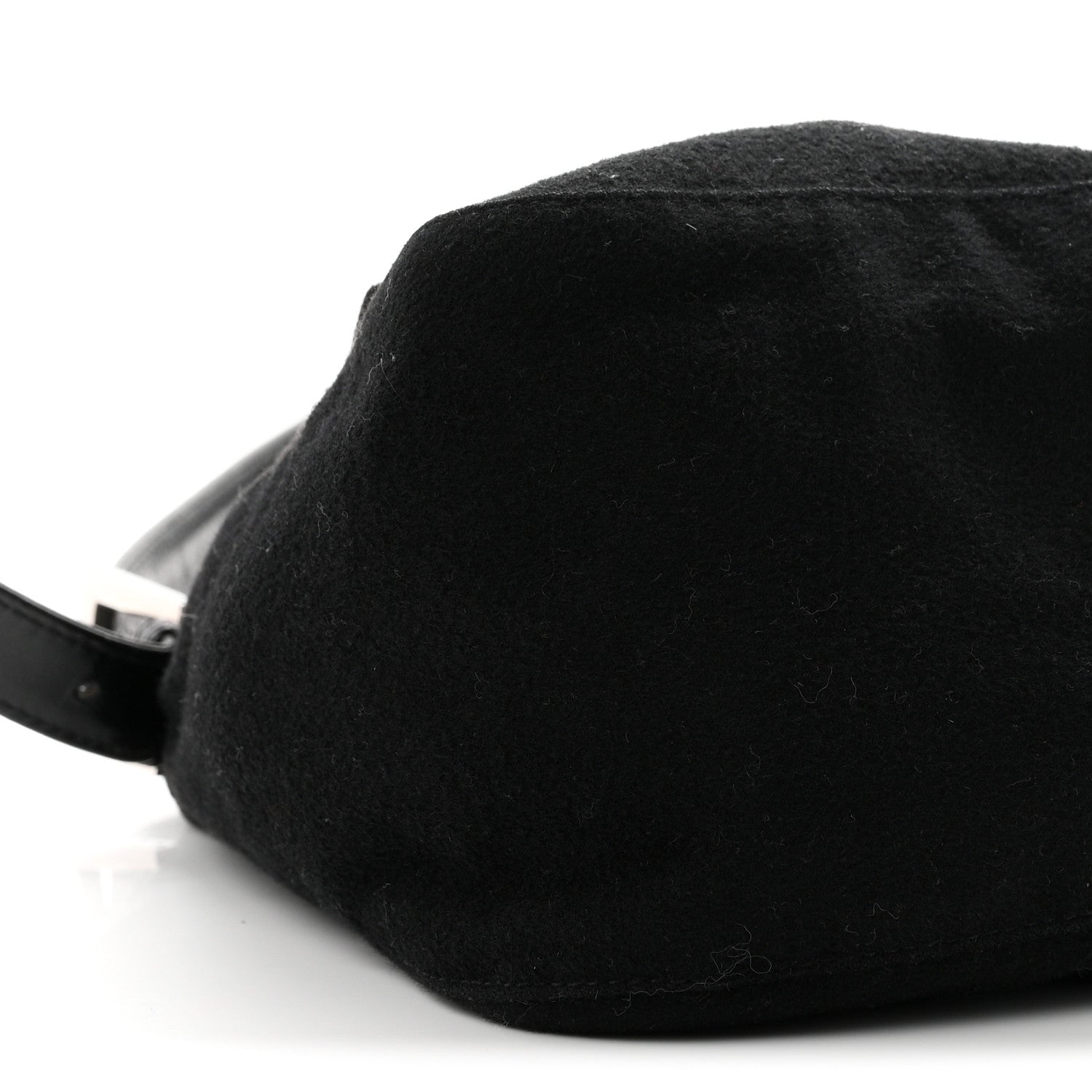 Fendi Wool Mama Baguette Black 8 of 9