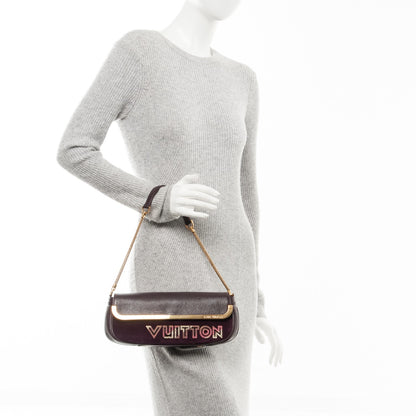 Louis Vuitton Chevre Suede Crystal Avant Garde Pochette Prune 2 of 6