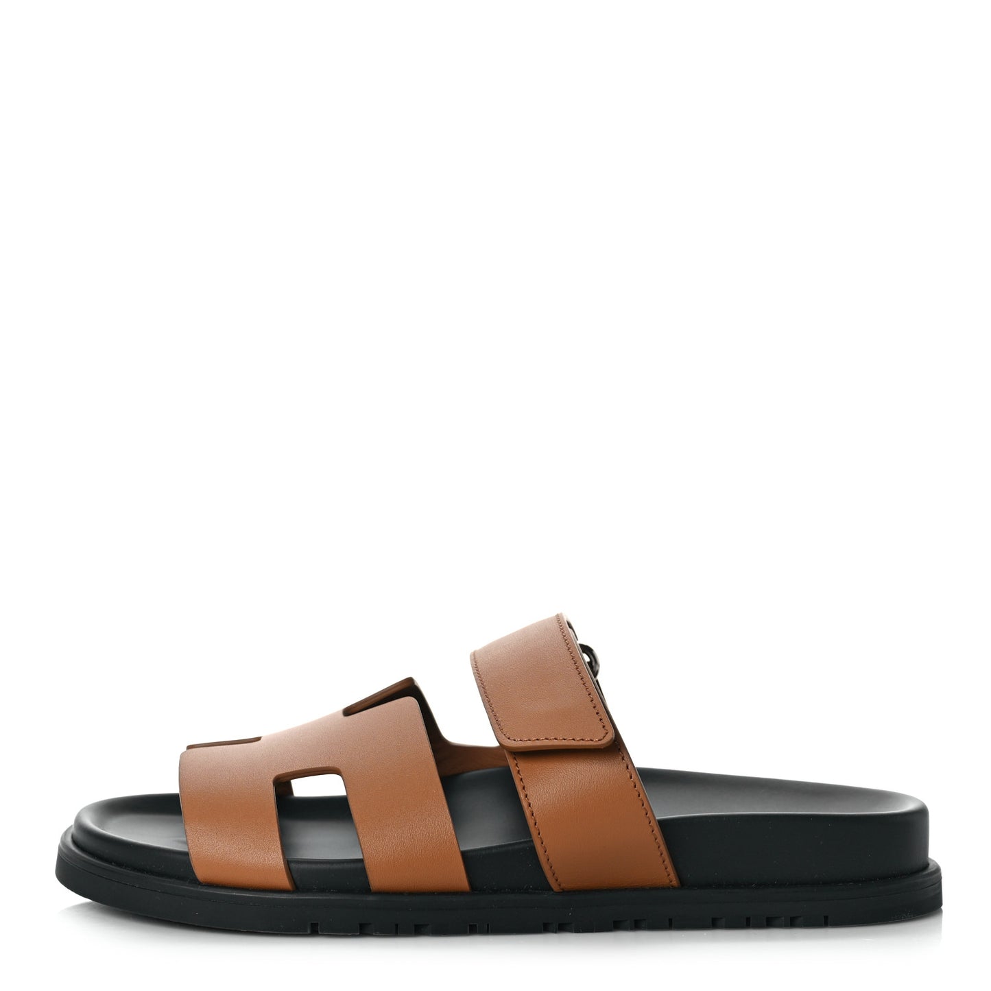 Calfskin Womens Chypre Sandals 36.5 Gold
