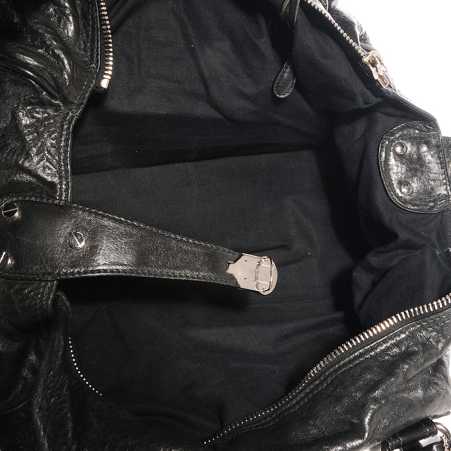 Agneau Whistle Tote Black