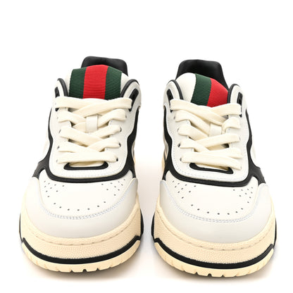 Gucci Calfskin Womens Re-Web Sneakers 38 Black White 3 of 11