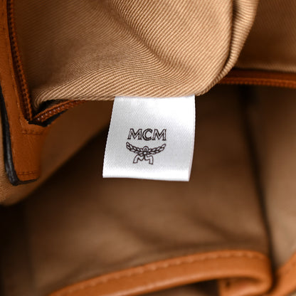 MCM Visetos Hobo Cognac 7 of 10
