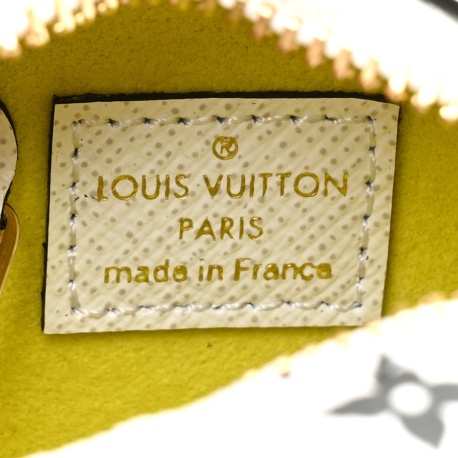 Louis Vuitton Monogram Giant Cube Coin Purse Pink 6 of 8