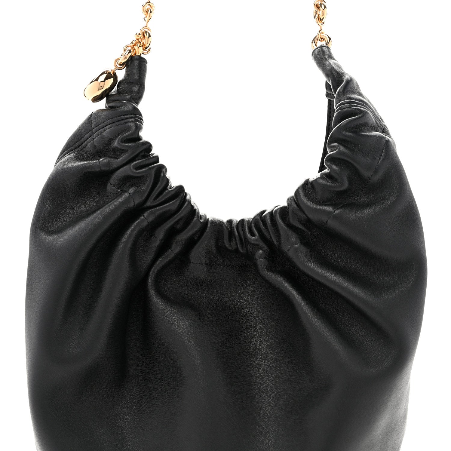 Loewe Buttery Nappa Lambskin Small Squeeze Bag Black 7 of 9