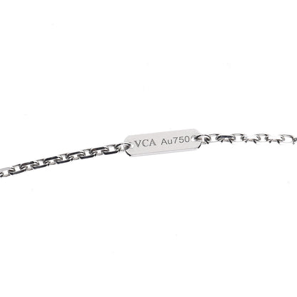 Van Cleef & Arpels 18K White Gold Black Onyx Magic Alhambra Pendant Necklace 4 of 8