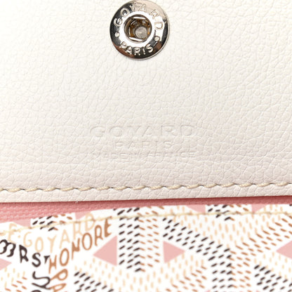 Goyard Goyardine Saint Louis Claire Voie GM White Pink 6 of 9
