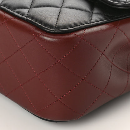 Chanel Calfskin Quilted Strap Into Flap Bag Black Brown 9 of 12