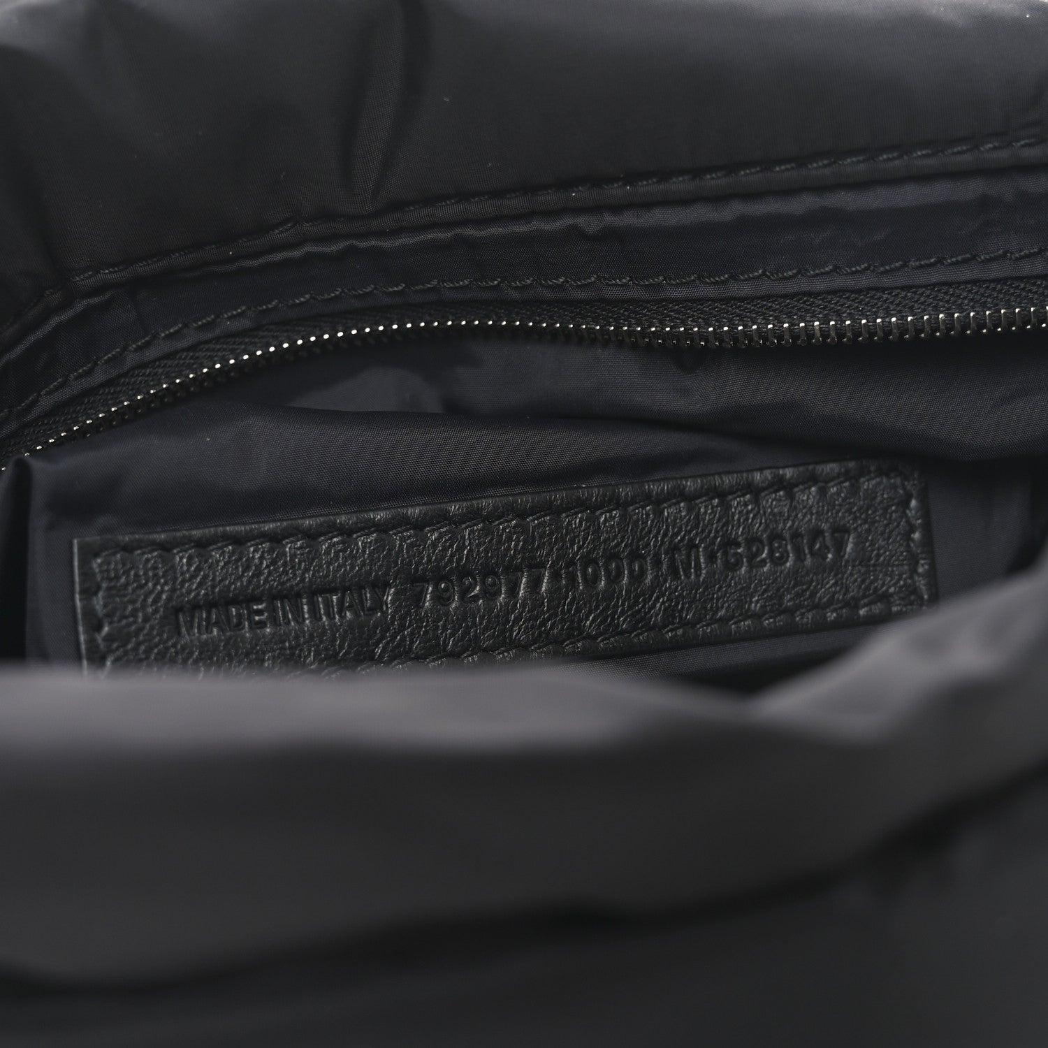 Balenciaga Nylon Mini Monaco Chain Shoulder Bag Black 7 of 10