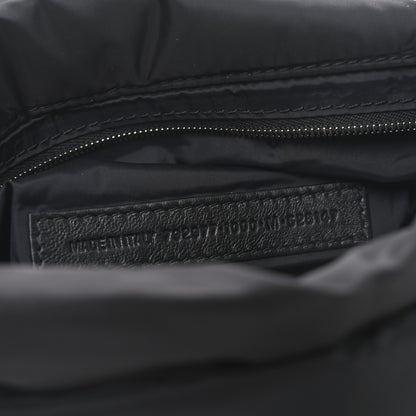 Balenciaga Nylon Mini Monaco Chain Shoulder Bag Black 7 of 10