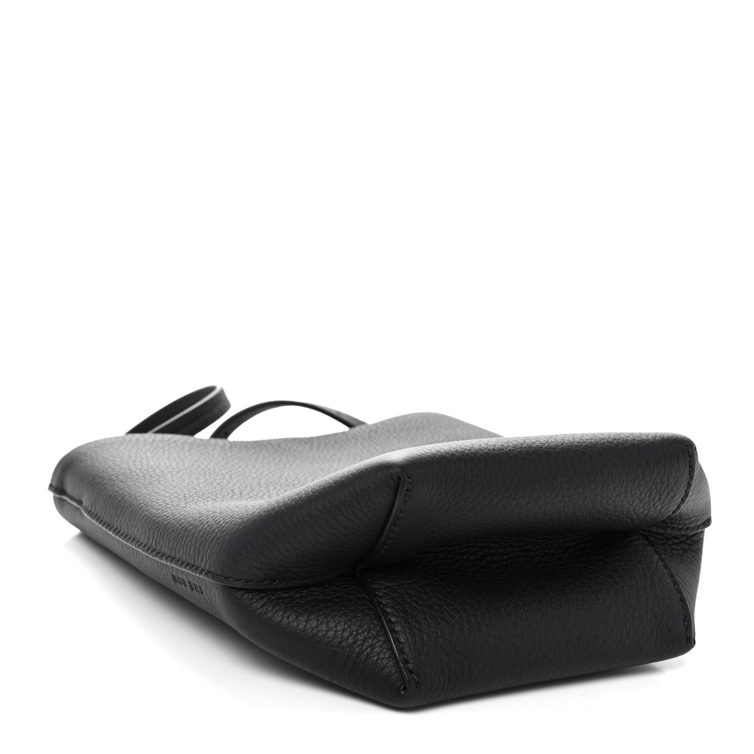 The Row Grained Calfskin Small N/S Park Crossbody Black 4 of 10