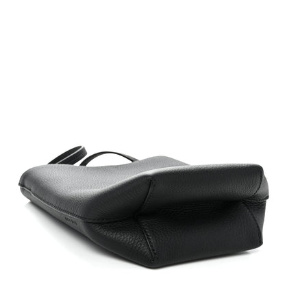The Row Grained Calfskin Small N/S Park Crossbody Black 4 of 10