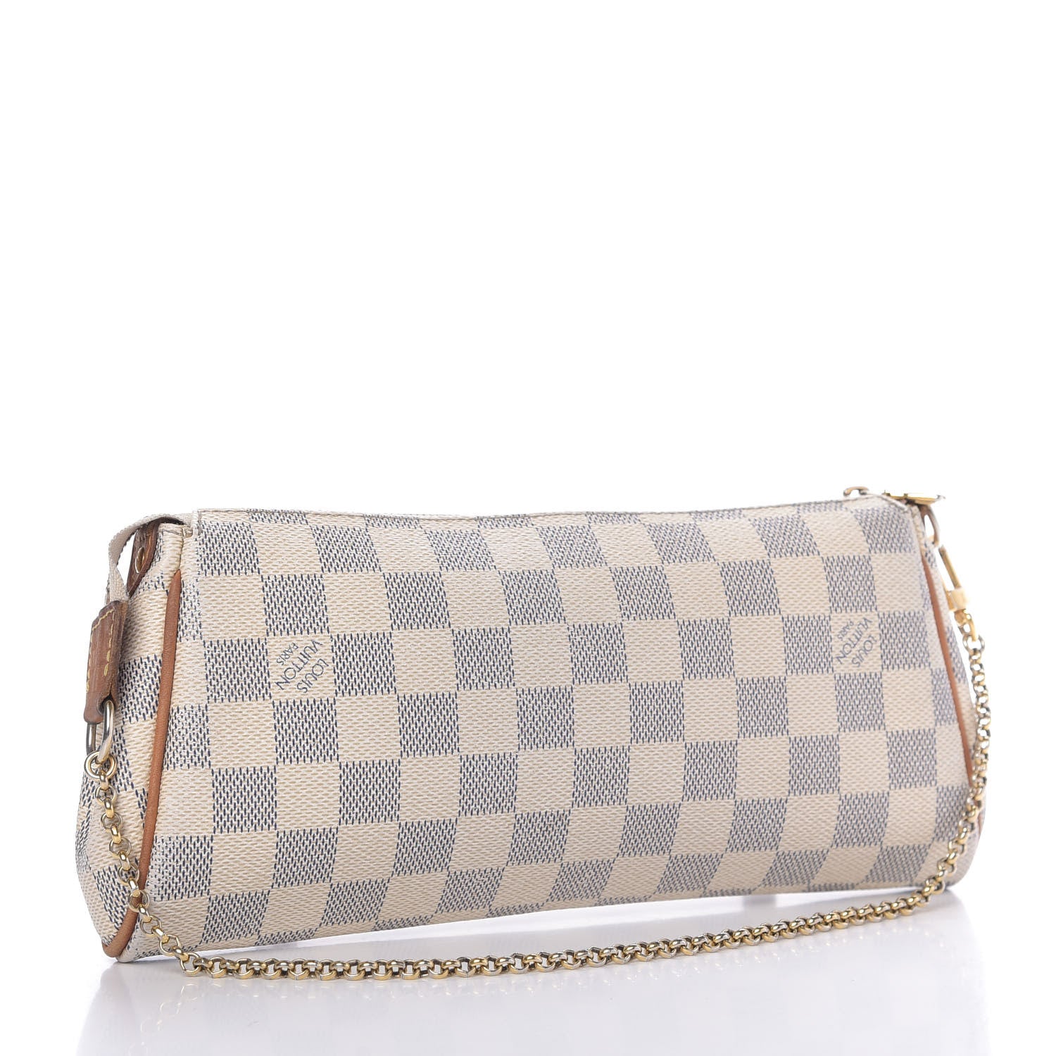 Louis Vuitton Damier Azur Eva Clutch 3 of 8