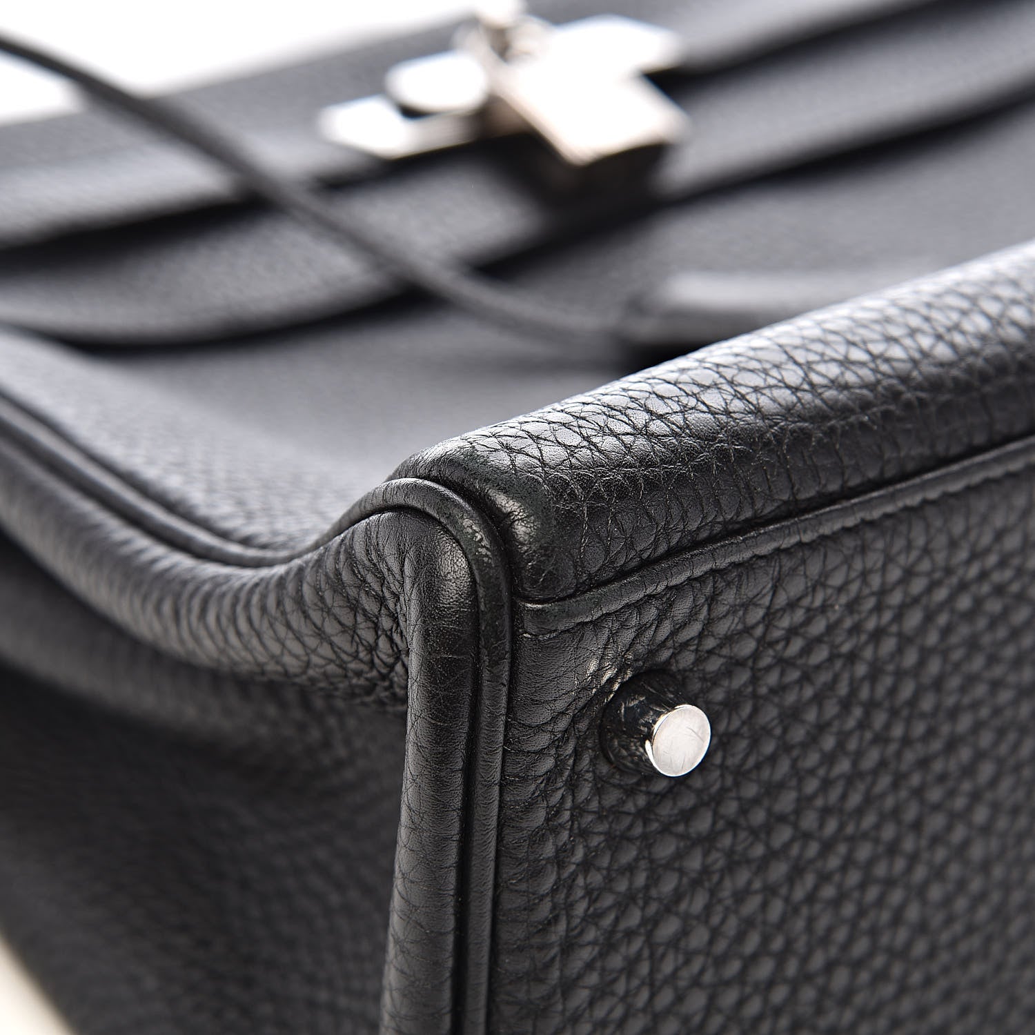 Hermes Togo Kelly Retourne 32 Black 37 of 41