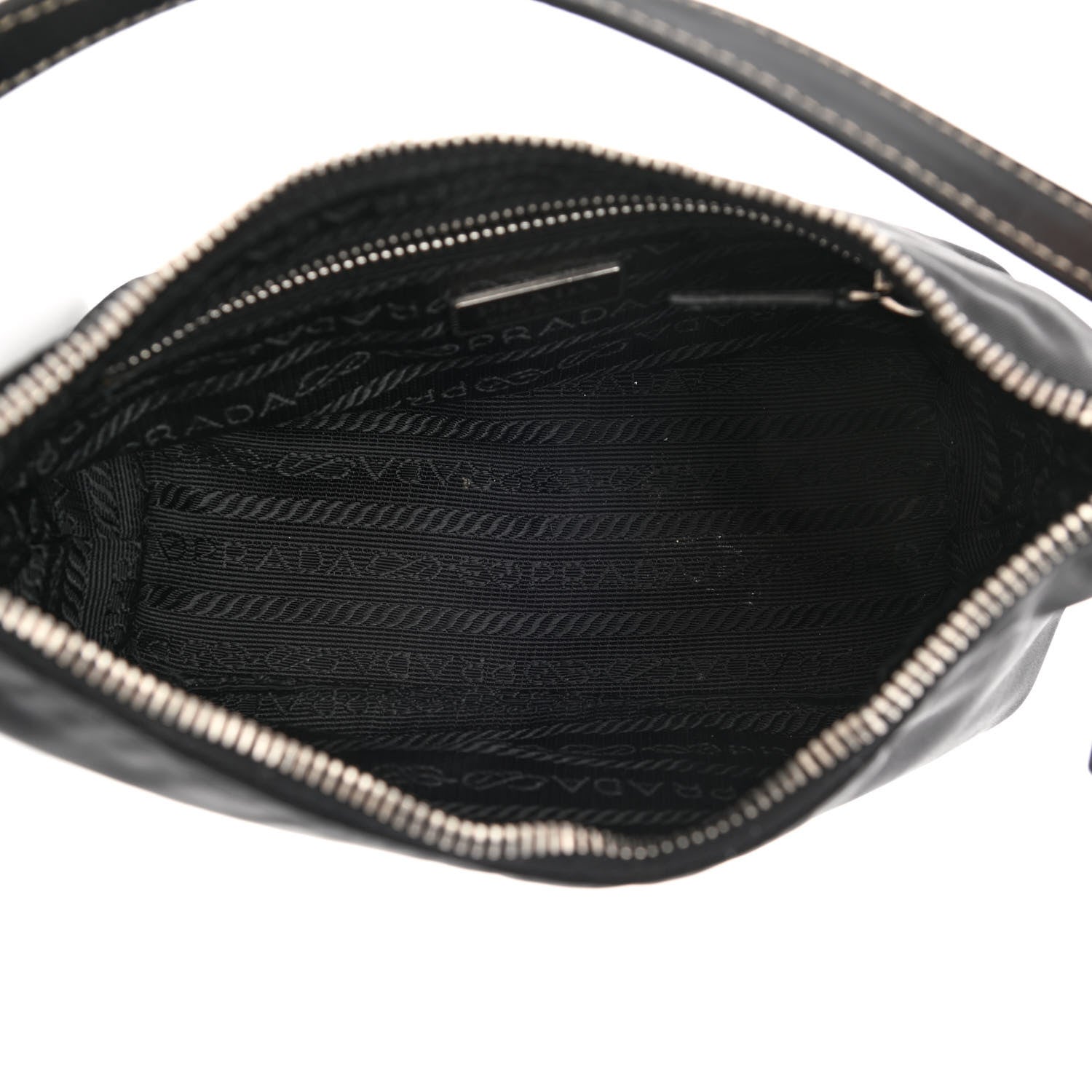 Prada Tessuto Sirio Pochette Black 5 of 10