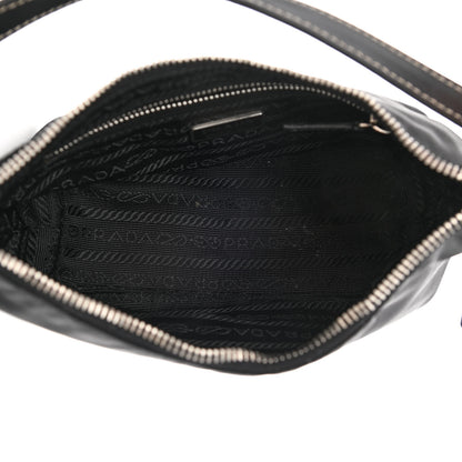 Prada Tessuto Sirio Pochette Black 5 of 10